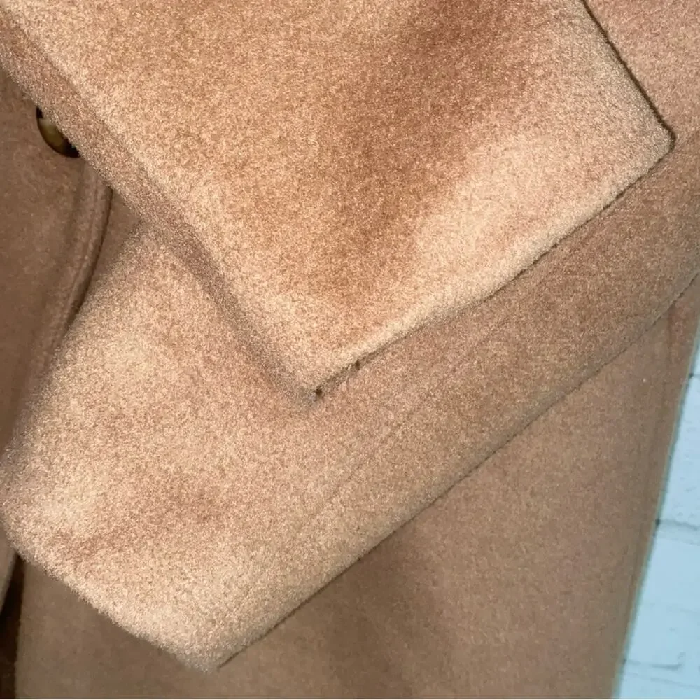 Emerson Fry $328 JUDE Jacket Camel Wool Cashmere sz 00 NWOT